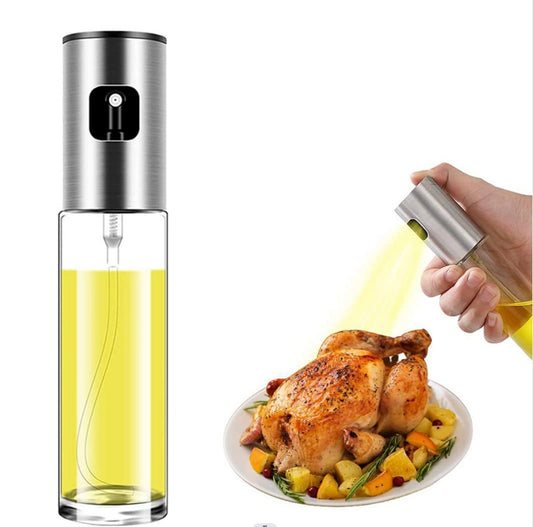 Oil Sprayer Cooking Mister Spray Fine Bottle Oil Dispenser Kitchen